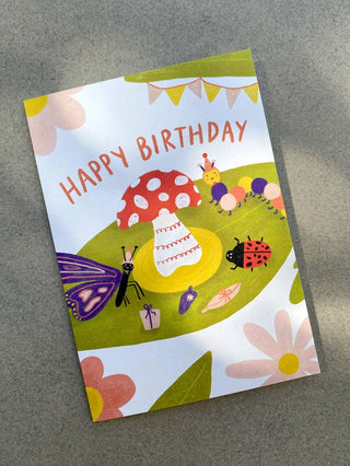 Bug Party Birthday - Greeting Card-Greeting Cards-Stash World