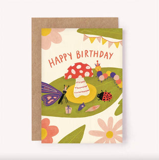 Bug Party Birthday - Greeting Card-Greeting Cards-Stash World