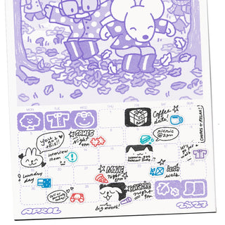 Sweet Memories - 2027 Risogrpah Calendar