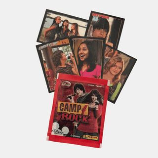 Camp Rock - Collectable Sticker Pack (Panini - 2009)-Collectable Stickers-Stash World