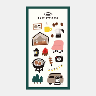 Camping - Sticker Sheet-Sticker Sheets-Stash World