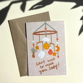 Can't Wait to Meet You Baby - Greeting Card-Greeting Cards-Stash World