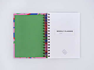 Capri - Weekly Hardcover Planner (Undated)-Planners-Stash World