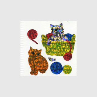 Kitty Cat Sticker Sheets - Off the Roll