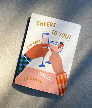 Cheers To You! - Greeting Card-Greeting Cards-Stash World