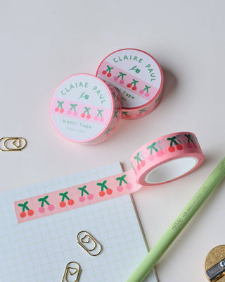 Cherries - Washi Tape-Washi Tapes-Stash World