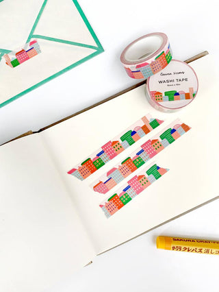 City Skyline - Washi Tape -Washi Tapes-Stash World