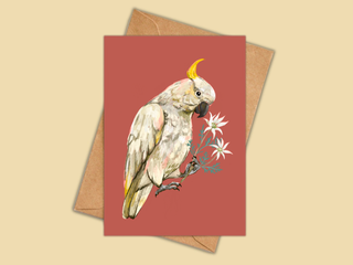 Cockatoo - Greeting Card-Greeting Cards-Stash World