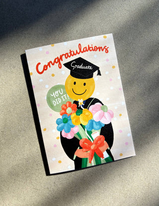 Congrats Graduation - Greeting Card-Greeting Cards-Stash World