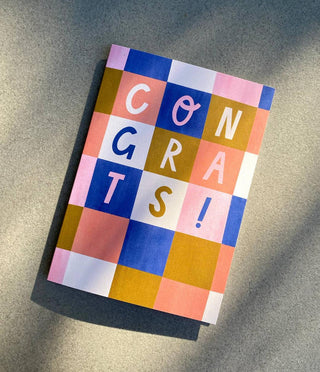 Congrats! - Greeting Card-Greeting Cards-Stash World