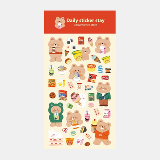 Convenience Store - Sticker Sheet-Sticker Sheets-Stash World