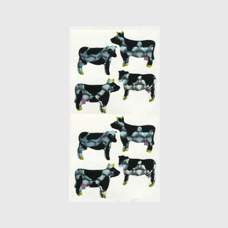 Cows - Prismatic Stickers