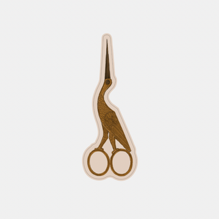 Crane Scissors - Vinyl Sticker-Vinyl Stickers-Stash World