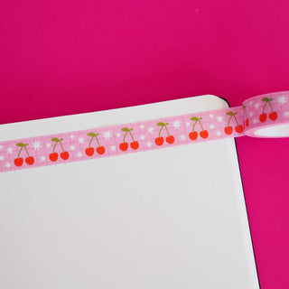 Cute Cherries Fruit - Washi Tape-Washi Tapes-Stash World