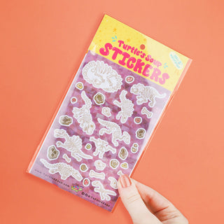 Cute Fossils - Sticker Sheet-Sticker Sheets-Stash World