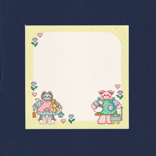 Cutie Critters - Square Notepad-Notepads-Stash World