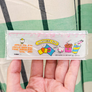 Hamburger Shop - 10cm Ruler (Vintage Japan 1980's)