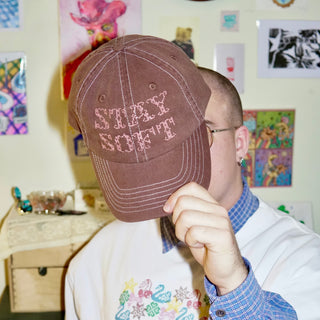 Stay Soft - Embroidered Cap