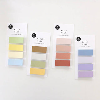 Daily Plan.32: Blue & Green - Sticky Notes-Sticky Notes-Stash World