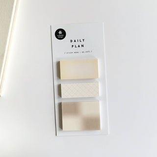 Daily Plan.61: Cinnamon Sugar - Sticky Notes-Sticky Notes-Stash World