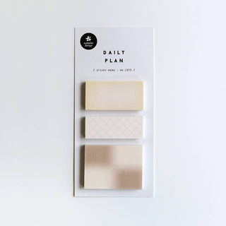 Daily Plan.61: Cinnamon Sugar - Sticky Notes-Sticky Notes-Stash World