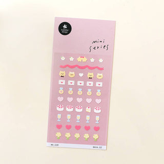 Deco 12: Wedding - Mini Sticker Sheet-Sticker Sheets-Stash World