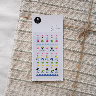 Deco 14: Mini People - Sticker Sheet-Sticker Sheets-Stash World