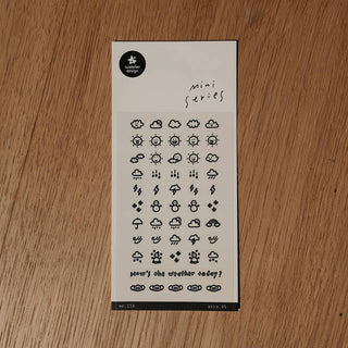 Deco.05 Weather - Mini Sticker Sheet-Sticker Sheets-Stash World