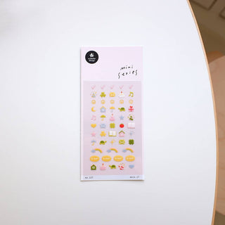 Deco.17: Icons - Clear Sticker Sheet-Sticker Sheets-Stash World