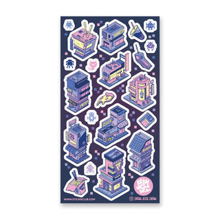 Digital World Sticker Sheet