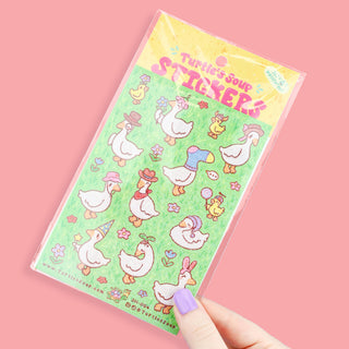 Ducks with Hats - Sticker Sheet-Sticker Sheets-Stash World