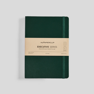 A5 Hardcover Journal (Executive Series) - Dot Grid, Square Grid, Lined or Blank