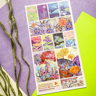 Enchanted Forests - Sticker Sheet-Sticker Sheets-Stash World