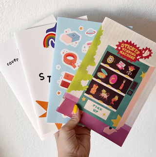 Four Pack - Reusable Sticker Books - Series 2 Full Set