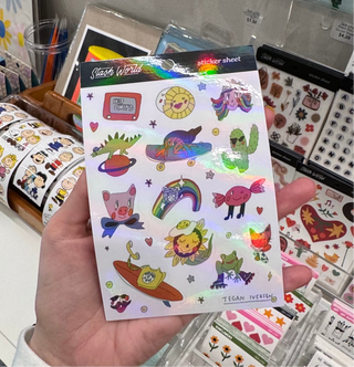 Nostalgic Dance Cuties - Sticker Sheet (Holographic)