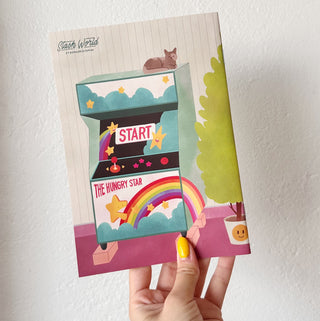 Sticker Vending Machine - Reusable Sticker Book