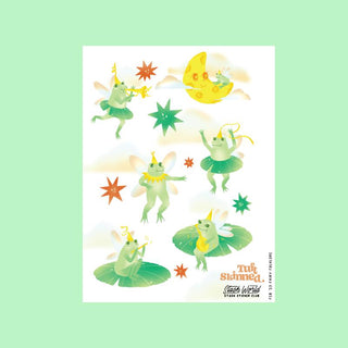 Fairy Froggos Sticker Sheet - Stash Sticker Club-Stash World