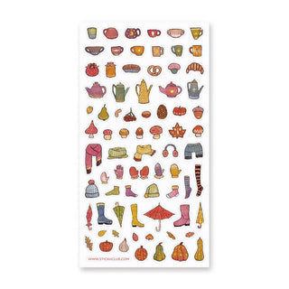 Fall Essentials - Sticker Sheet-Sticker Sheets-Stash World