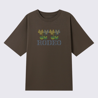Fellow Pansies - Embroidered Shirt-Shirt-Stash World