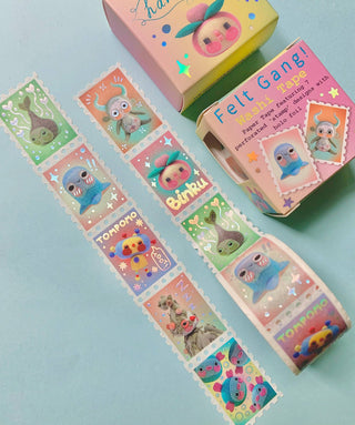 Felt Gang - Stamp Washi Tape (Holographic)-Washi Tapes-Stash World