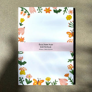 Floral Spring - A5 Notepad-Notepads-Stash World