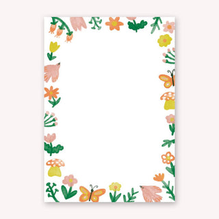 Floral Spring - A5 Notepad-Notepads-Stash World