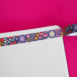 Flower Meadow Floral - Washi Tape-Washi Tapes-Stash World