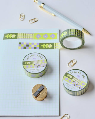 Flower Patch - Washi Tape-Washi Tapes-Stash World
