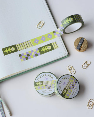 Flower Patch - Washi Tape-Washi Tapes-Stash World