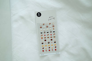 Food.01: Japanese Carbs - Mini Sticker Sheet-Sticker Sheets-Stash World