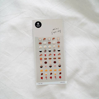 Food.01: Japanese Carbs - Mini Sticker Sheet-Sticker Sheets-Stash World