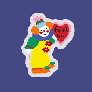 Fool 4 U - Vinyl Sticker-Vinyl Stickers-Stash World