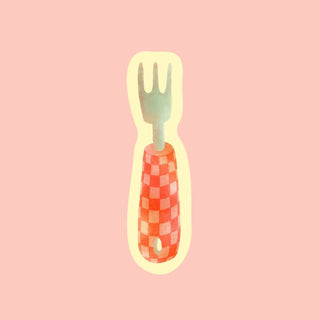 Fork - Vinyl Sticker-Vinyl Stickers-Stash World