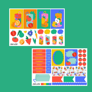 Fruit Box - Planner Sticker Kit